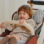 Bebesmith皇家格纹婴儿车垫